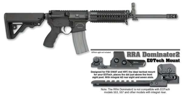 Rock River Arms LAR-15 Tactical Operator 2 with RRA Dominator2 EOTech Mount