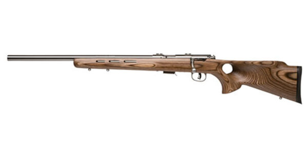 Savage 93R17 BTVLSS 17 HMR Stainless Bolt Action Rimfire Rifle (Left Handed)