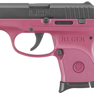 Ruger LCP 380ACP Centerfire Pistol with Raspberry Grip Frame