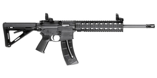 Smith & Wesson M&P15-22 22LR Black Semi-Auto Rimfire Rifle with Magpul MOE Outfits