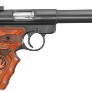 Ruger Mark III 22LR Target Rimfire Pistol with Laminate Wood Grips
