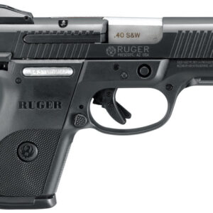 Ruger SR40c Compact 40 S&W Black Nitride Centerfire Pistol