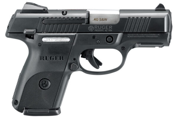 Ruger SR40c Compact 40 S&W Black Nitride Centerfire Pistol