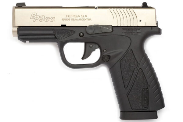 Bersa BP9CC Duo-tone 9mm Concealed Carry Pistol