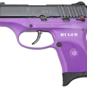 Ruger LC380 380ACP Centerfire Pistol with Lady Lilac Purple Frame