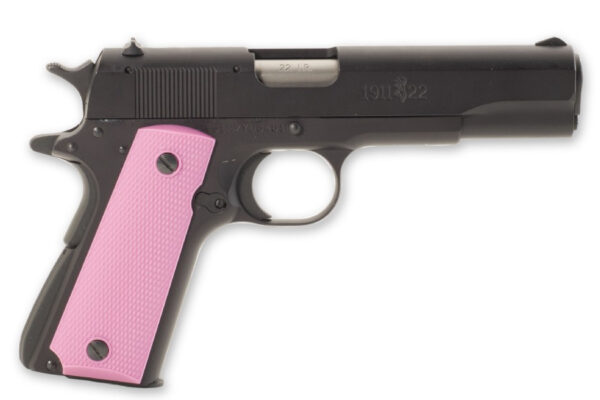 Browning 1911-22 22LR Compact Rimfire Pistol with Pink Grips