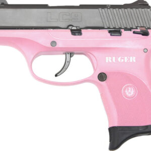 Ruger LC9 9mm Centerfire Pistol with Pink Grip Frame