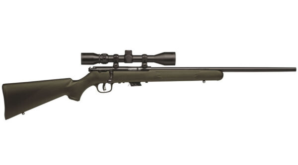 Savage Mark II FXP 22 LR Bolt Action Rimfire Rifle with 3-9x40 Scope