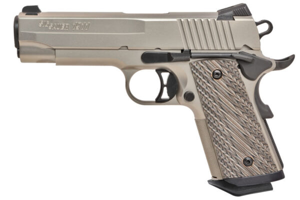 Sig Sauer 1911 Compact Nickel 45 ACP Centerfire Pistol with Night Sights
