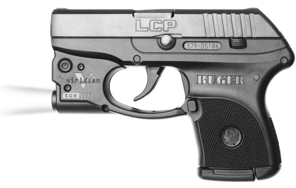 Ruger LCP 380ACP with Viridian Taclight and Holster