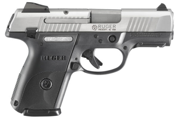 Ruger SR40c Compact 40 S&W Stainless Steel Compliant Centerfire Pistol