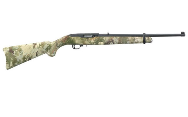 Ruger 10/22 Exclusive 22 LR Autoloading Rifle with Wolf Camo Stock