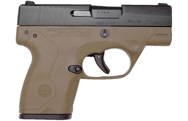 Beretta Nano 9mm Centerfire Pistol with FDE Frame