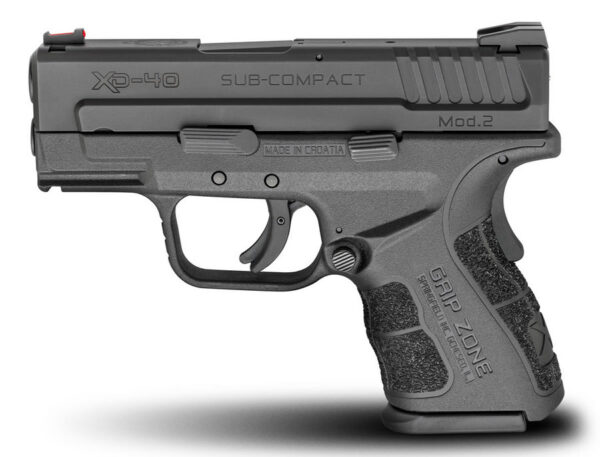 Springfield XD Mod.2 40 S&W Sub-Compact Black with GripZone