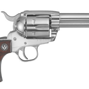 Ruger Vaquero Stainless 357 Magnum Revolver with Hardwood Grips