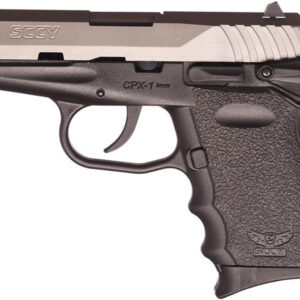 SCCY CPX-1 9mm Two-Tone Pistol with Manual Safety