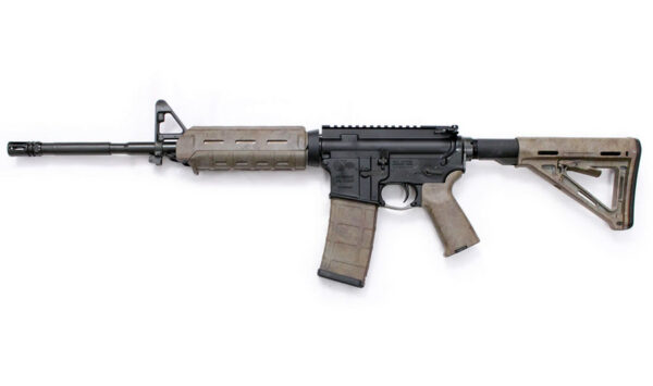 Colt M4 Carbine 5.56x45 NATO Magpul Bounty Hunter Camo Rifle