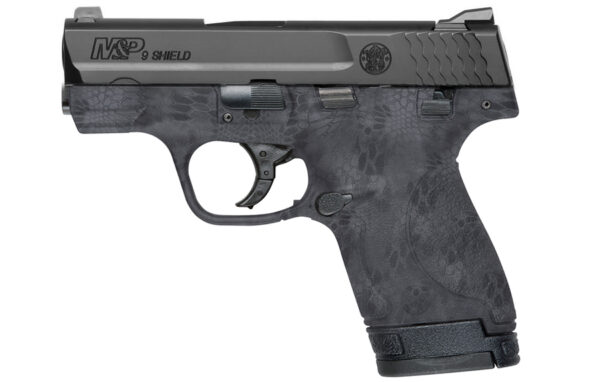 Smith & Wesson M&P9 Shield 9mm Centerfire Pistol with Kryptek Typhon Camo Finish