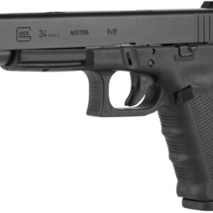 Glock 34 Gen4 9mm 17-Round Pistol with Adjustable Sight