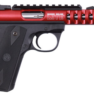 Ruger 22/45 Lite 22LR Rimfire Pistol with Red Anodize Finish