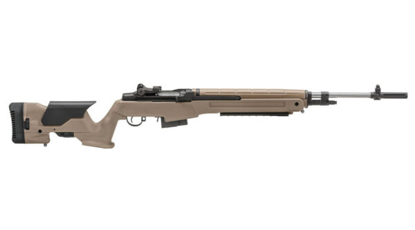 Springfield M1A Loaded 308 with FDE Precision Adjustable Stock and Stainless Barrel