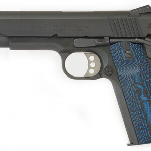 Colt Competition Pistol 9mm with Blue G10 Grips