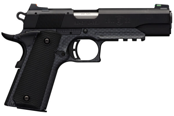 Browning 1911-22 Black Label Carbon Fiber with Rail