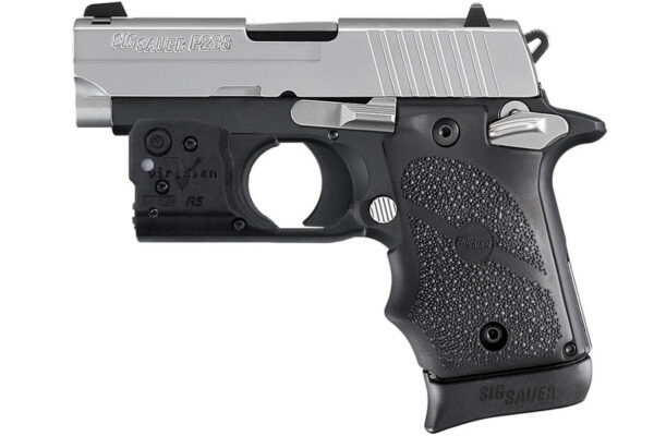 Sig Sauer P238 Two-Tone 380 ACP Centerfire Pistol with Viridian R5 Red Laser