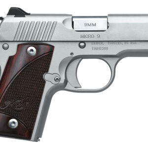 Kimber Micro 9 Stainless 9mm Luger with Rosewood Grips