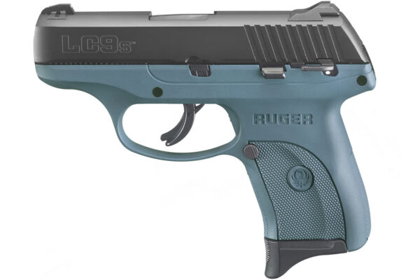Ruger LC9s 9mm Blue Titanium Striker-Fired Carry Conceal Pistol