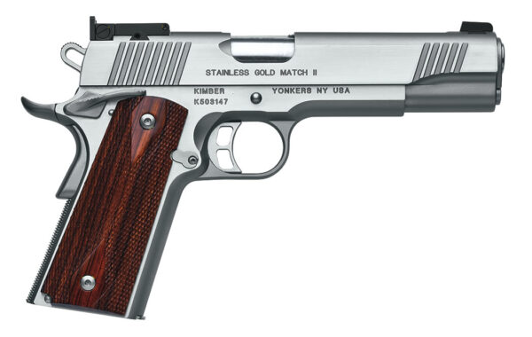 Kimber Stainless Gold Match II 45 ACP