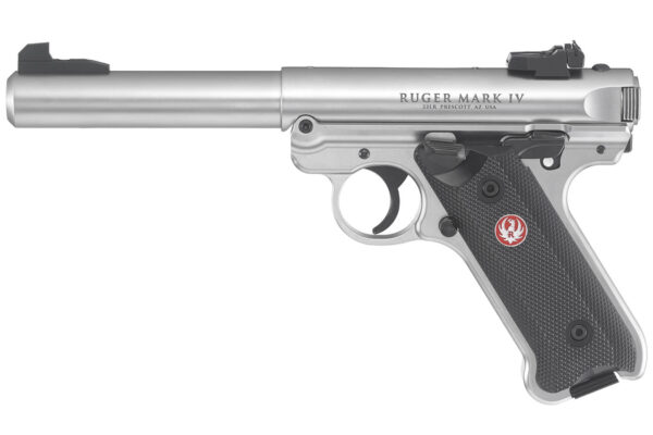 Ruger Mark IV Target 22LR Rimfire Pistol with Bull Barrel