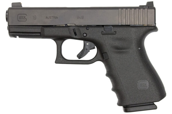 Glock 19 Gen3 9mm 15-Round Vickers Tactical Black Pistol with RTF2 Frame