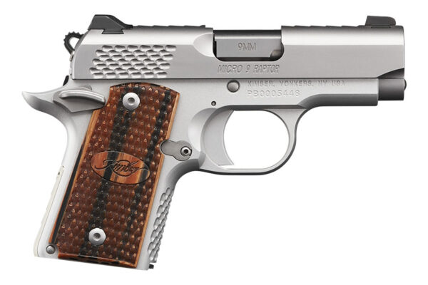 Kimber Micro 9 Stainless Raptor 9mm with Night Sights