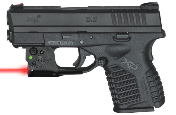 Springfield XD-S 3.3 40 S&W Centerfire Black Pistol with Laser Package