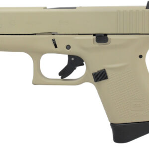 Glock 43 9mm Desert Sand Single Stack Pistol