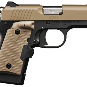 Kimber Micro 9 Desert Tan (FDE) 9mm with Crimson Trace Lasergrips