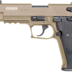 Gsg Firefly 22LR DA/SA Flat Dark Earth (FDE) Rimfire Pistol with Threaded Barrel