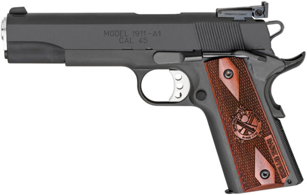 Springfield 1911 Range Officer 45 ACP Parkerized Essentials Package w/ Adj. Target Sight