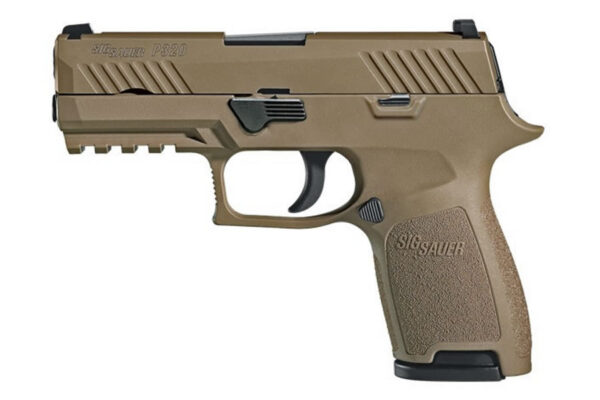 Sig Sauer P320 Compact 357 Sig Flat Dark Earth (FDE) with Night Sights