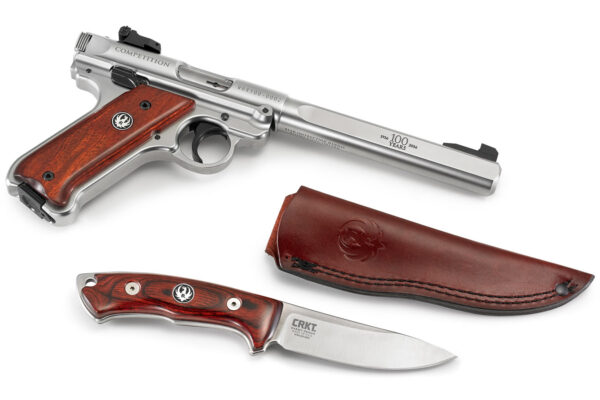 Ruger Mark IV 22LR Limited Edition Competition Series with CRKT Knife