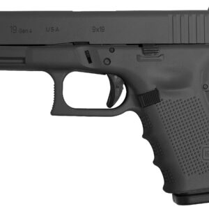 Glock 19 Gen4 9mm 15-Round Pistol with Cerakote Elite Smoke Finish