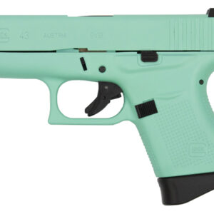 Glock 43 9mm Eggshell Blue Single Stack Pistol