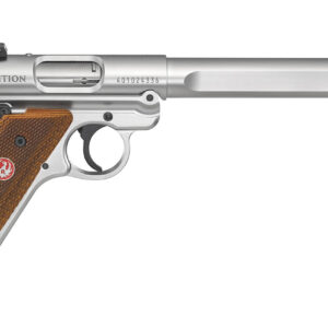 Ruger Mark IV Competition 22LR with Slab-Sided Bull Barrel