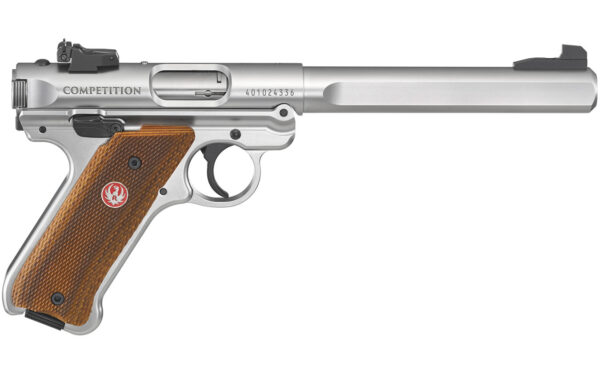 Ruger Mark IV Competition 22LR with Slab-Sided Bull Barrel