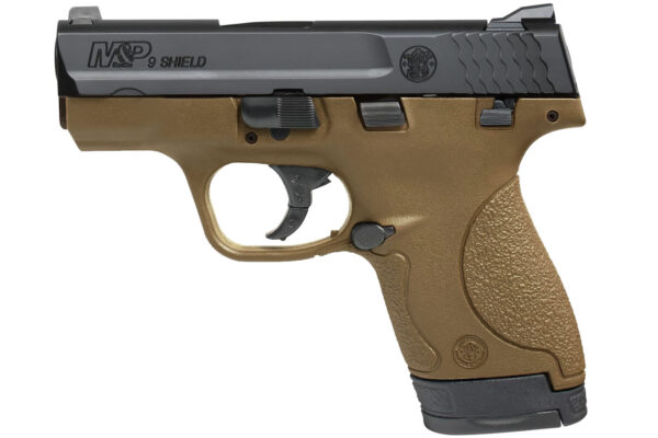 Smith & Wesson M&P9 Shield 9mm Flat Dark Earth (FDE) with Thumb Safety