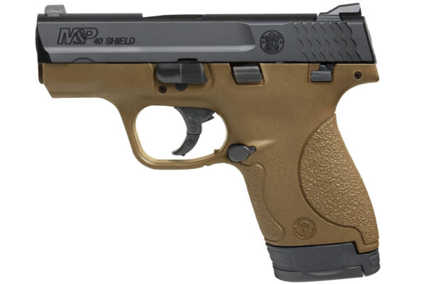 Smith & Wesson M&P40 Shield 40 S&W Flat Dark Earth (FDE) with Thumb Safety