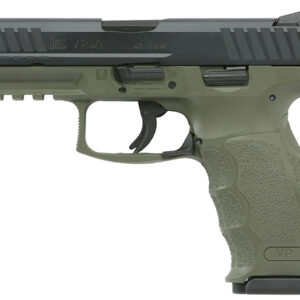 H&K VP40 40 S&W Striker-Fired Pistol with OD Green Frame