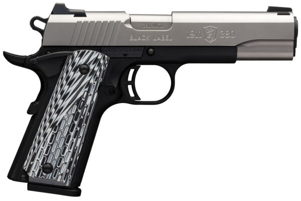 Browning 1911-380 Black Label Pro 380 ACP Stainless Full-Size Pistol