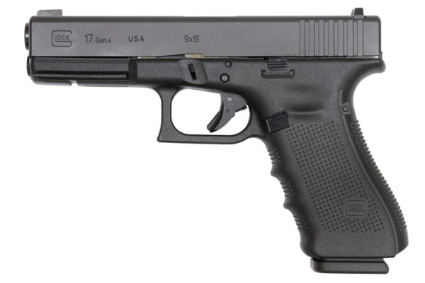 Glock 17 Gen4 ProGlo 9mm 17-Round Pistol with Front Night Sight